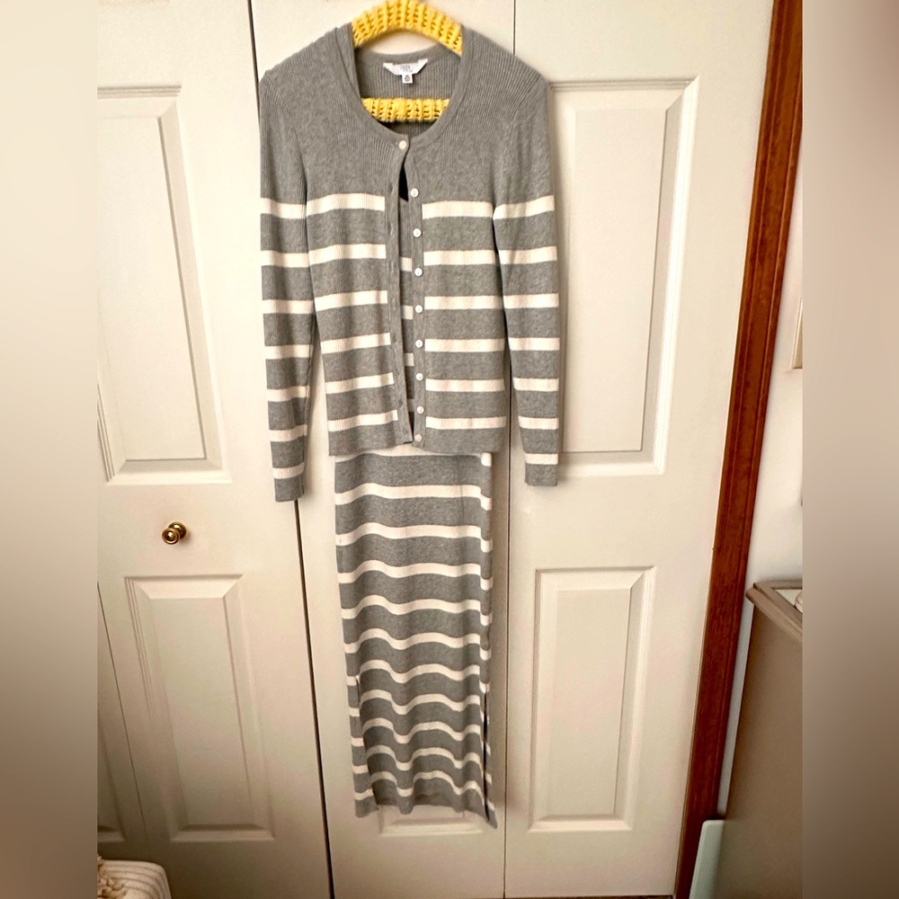 Sweater and tank dress